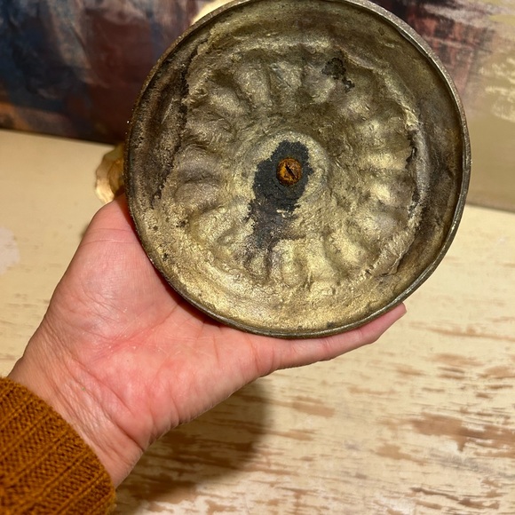 Vintage Victorian candelabra HEAVY - Picture 6 of 13